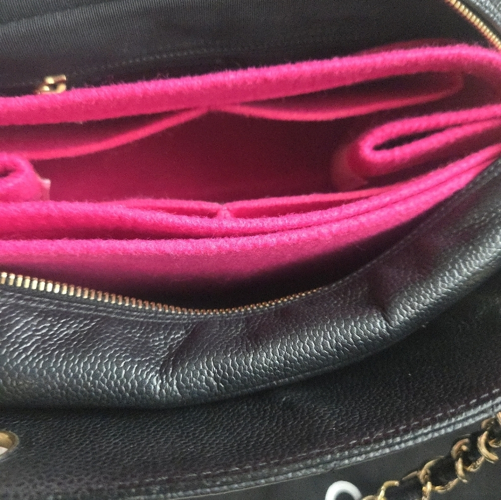 Chanel Vintage Caviar Petite Timeless Shopper Tote – Black - Picture 13 of 17